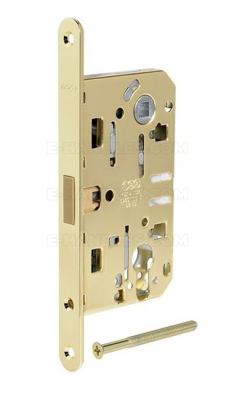 Zamek magnetyczny na wkładkę 85/60 mosiądzowany F18 AGB B061036003 Mediana POLARIS 2XT, symbol B061036003